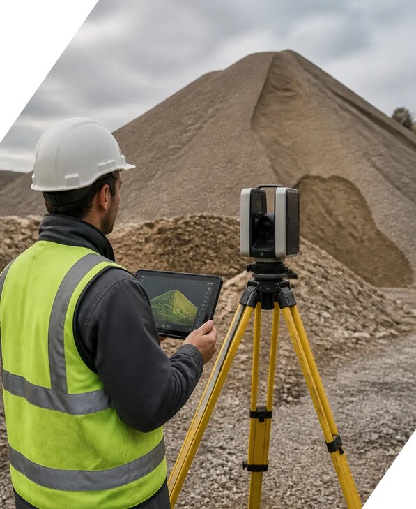 Лазерное 3D сканирование насыпей в Новокубанске от 15597 р. | ЭкспертизаРоссия